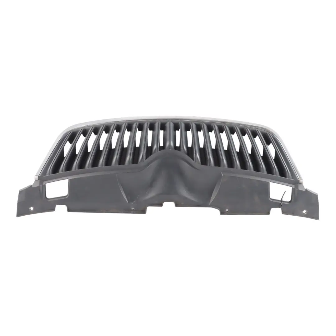 Skoda Fabia 5J Front Bumper Centre Grille Trim Panel Cover Chrome - SKU 5J0853668C - Part number 5J0853668C