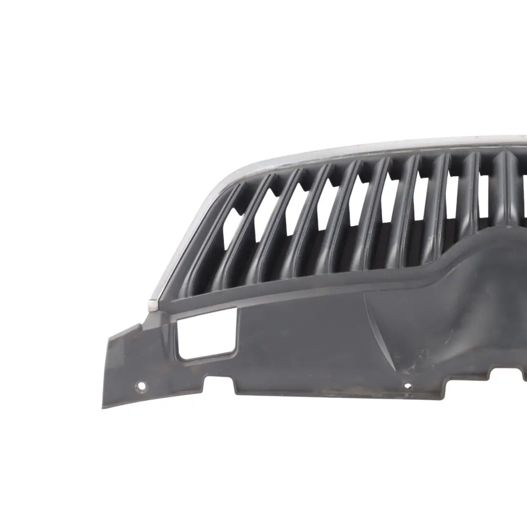 Skoda Fabia 5J Front Bumper Centre Grille Trim Panel Cover Chrome - SKU 5J0853668C - Part number 5J0853668C
