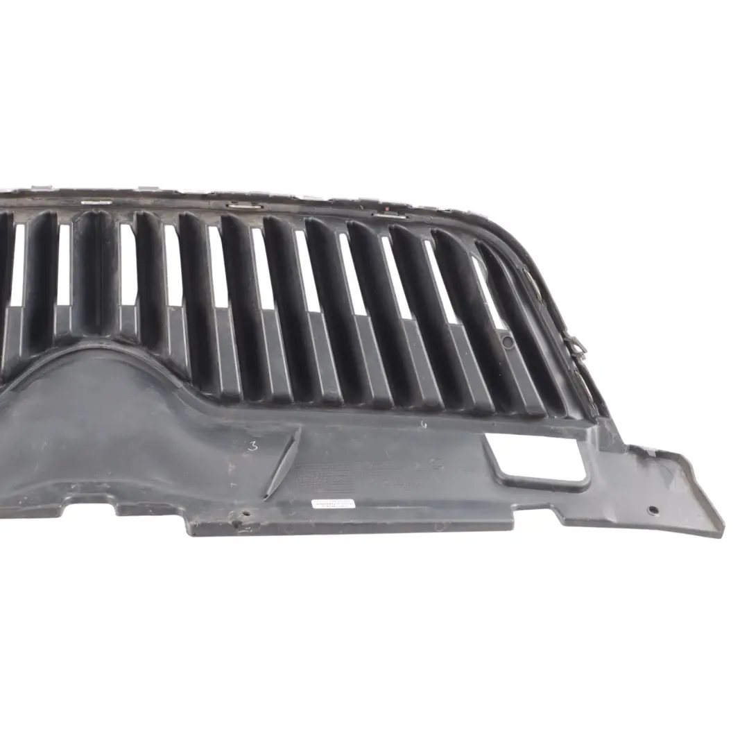Skoda Fabia 5J Front Bumper Centre Grille Trim Panel Cover Chrome - SKU 5J0853668C - Part number 5J0853668C