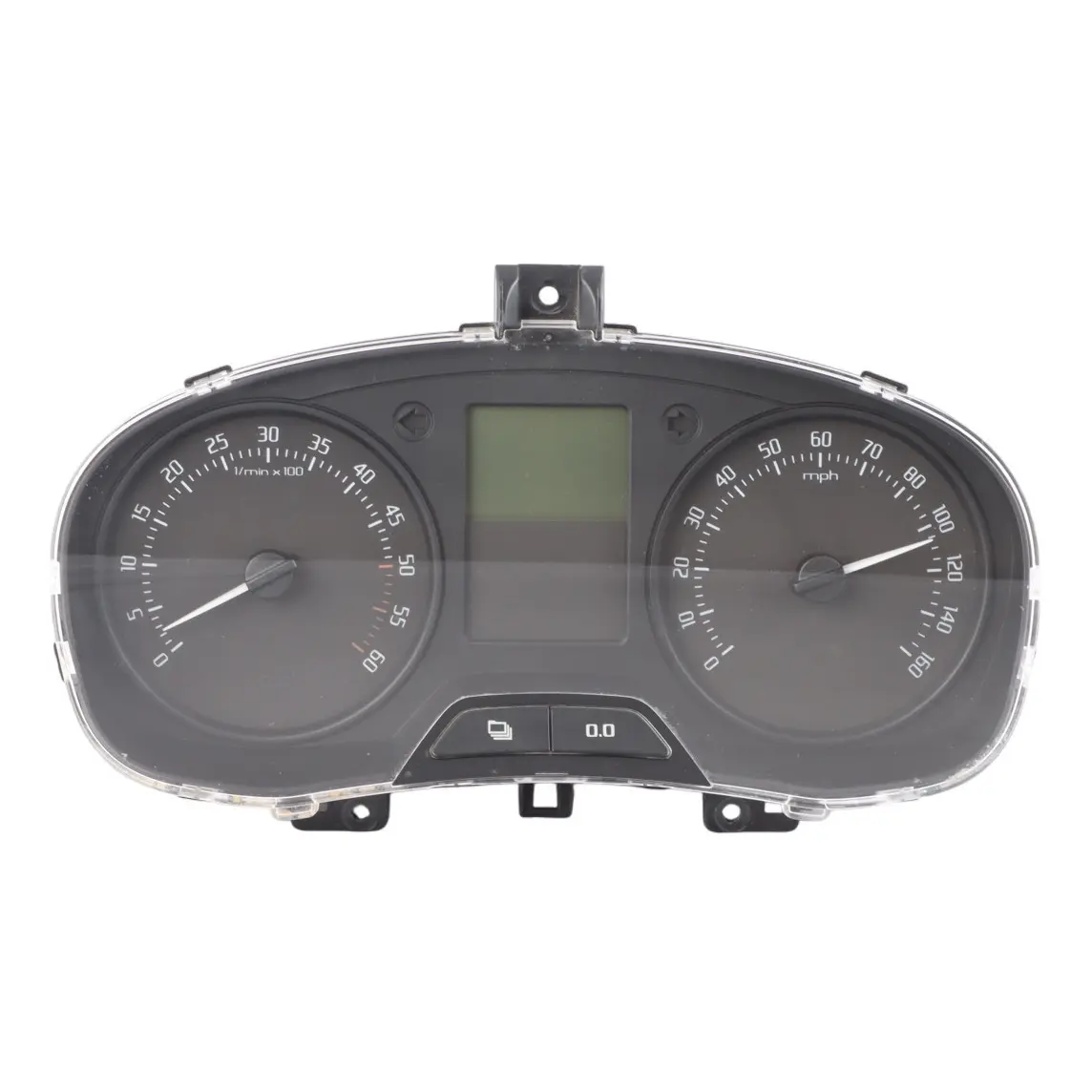 Skoda Fabia Mk2 5J Instrument Cluster Speedometer Speedo 1.6 TDI Manual Gear