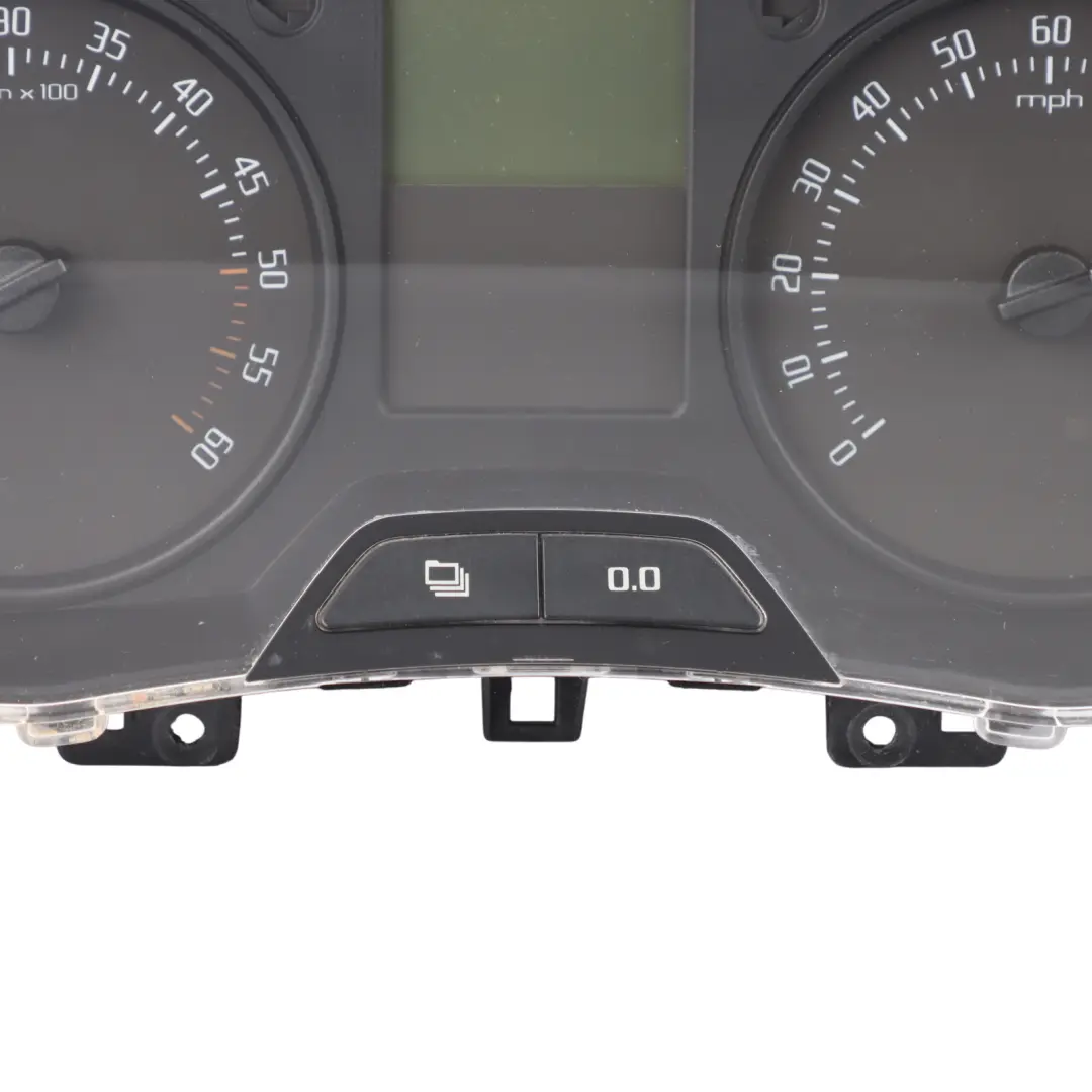 Mk2 5J Instrument Cluster Speedometer Speedo 1.6 TDI Manual Gear to Skoda Fabia with Part number 5J0920901J Skoda Fabia Mk2 5J Instrument Cluster Speedometer Speedo 1.6 TDI Manual Gear - SKU 5J0920901J - Part number 5J0920901J
