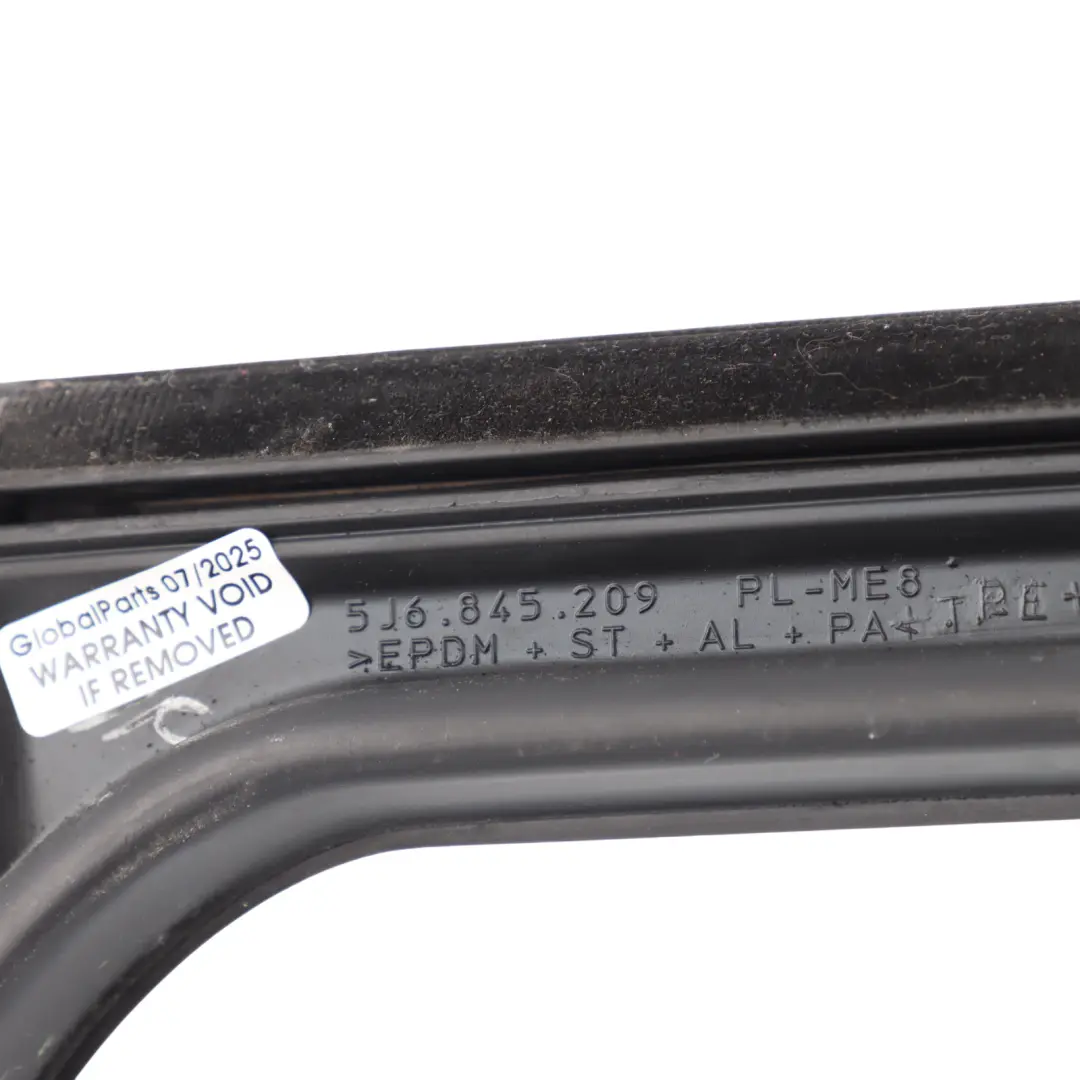 Skoda Fabia 5J Window Guide Seal Gasket Left N/S Rear Door AS2 - SKU 5J6845209AF - Part number 5J6845209AF