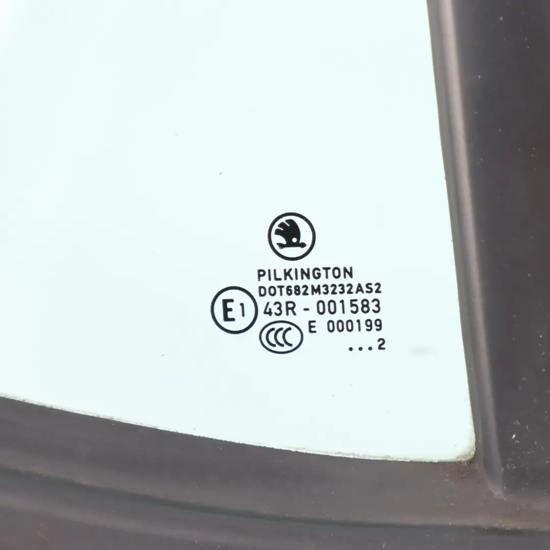 Skoda Fabia 5J Window Guide Seal Gasket Right O/S Rear Door AS2 - SKU 5J6845210AG - Part number 5J6845209AG