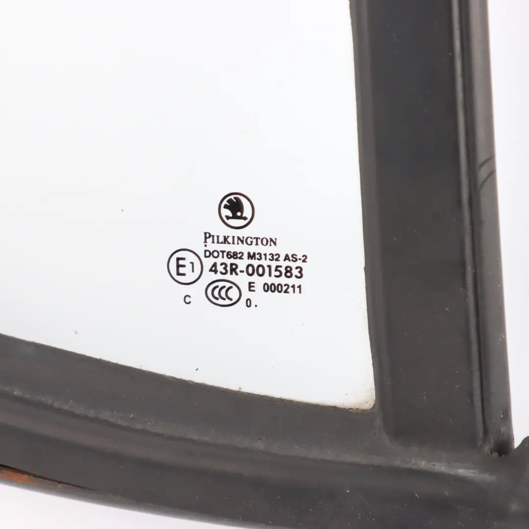 Window Guide Seal Gasket Right O/S Rear Door AS2 to Skoda Fabia 5J with Part number 5J6845210AF Skoda Fabia 5J Window Guide Seal Gasket Right O/S Rear Door AS2 - SKU 5J6845210AF - Part number 5J6845210AF