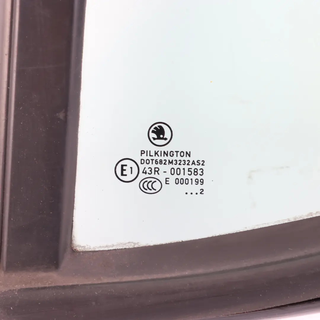 Door Window Guide Seal Gasket Left N/S AS2 to Skoda Fabia 5J Rear with Part number 5J6845210AG Skoda Fabia 5J Rear Door Window Guide Seal Gasket Left N/S AS2 - SKU 5J6845209AG - Part number 5J6845210AG