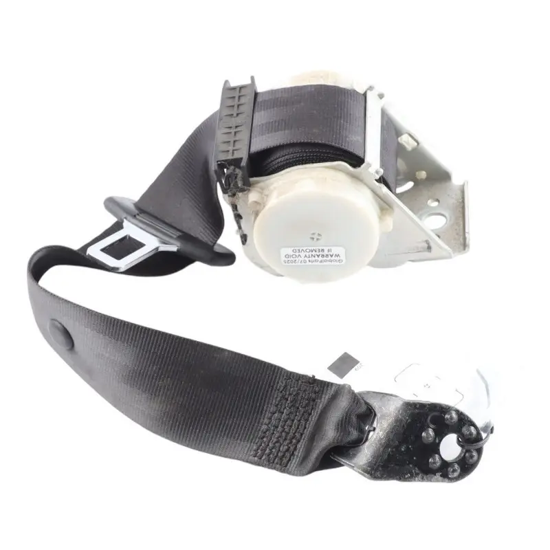 Seatbelt Rear Right O/S Seat Bench Belt Black to Skoda Fabia 5J with Part number 5J6857448A Skoda Fabia 5J Seatbelt Rear Right O/S Seat Bench Belt Black - SKU 5J6857448A - Part number 5J6857448A