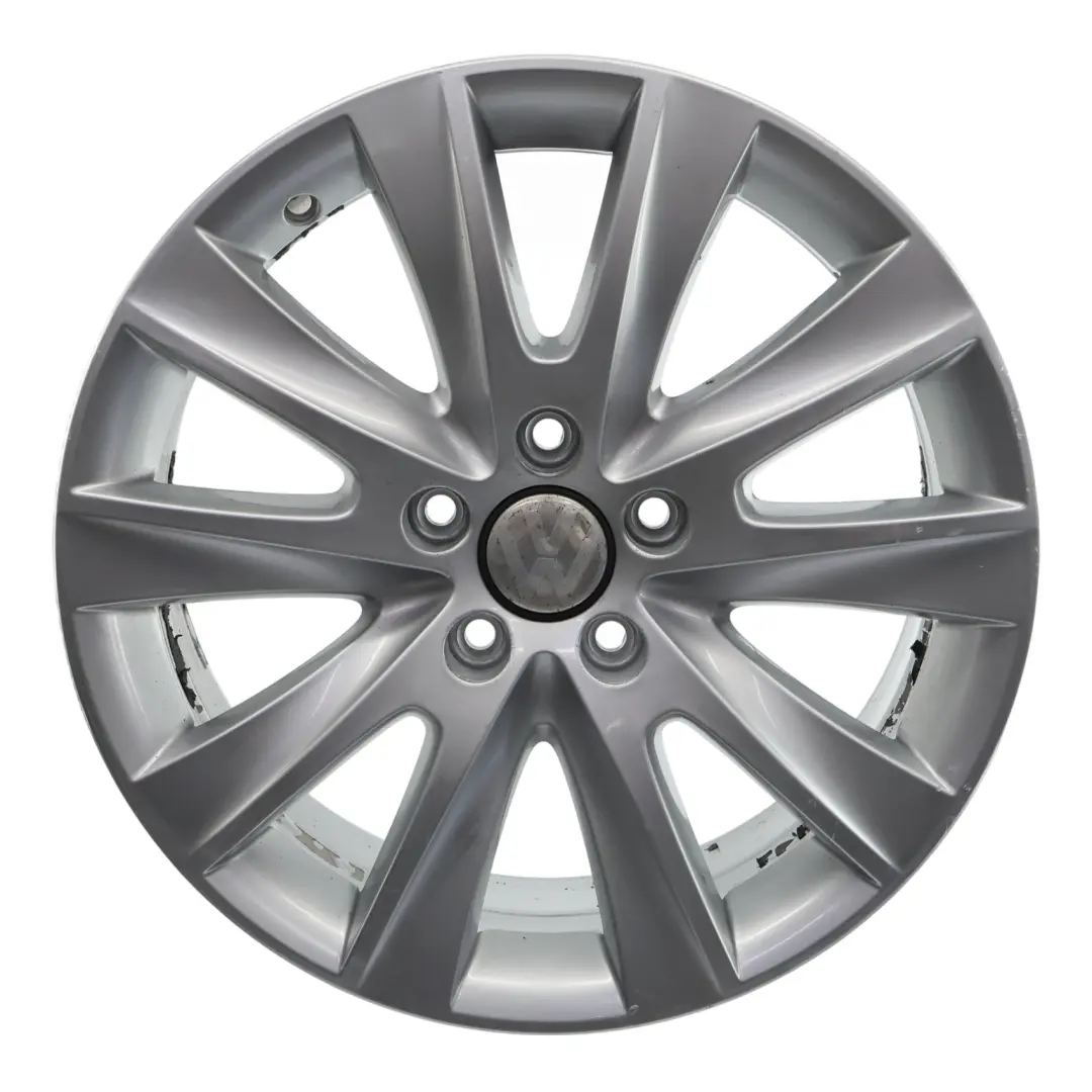 Llanta De Aleación Plata 17" 7J ET:43 para Volkswagen Tiguan 5N con número de pieza 5N0601025M Volkswagen Tiguan 5N Llanta De Aleación Plata 17" 7J ET:43 - SKU 5N0601025M-1 - Número de pieza 5N0601025M