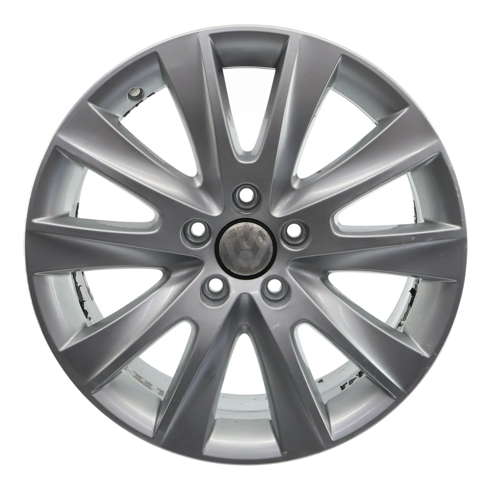  Volkswagen Tiguan 5N Wheel Rim Alloy Silver 17" 7J ET:43 5N0601025M