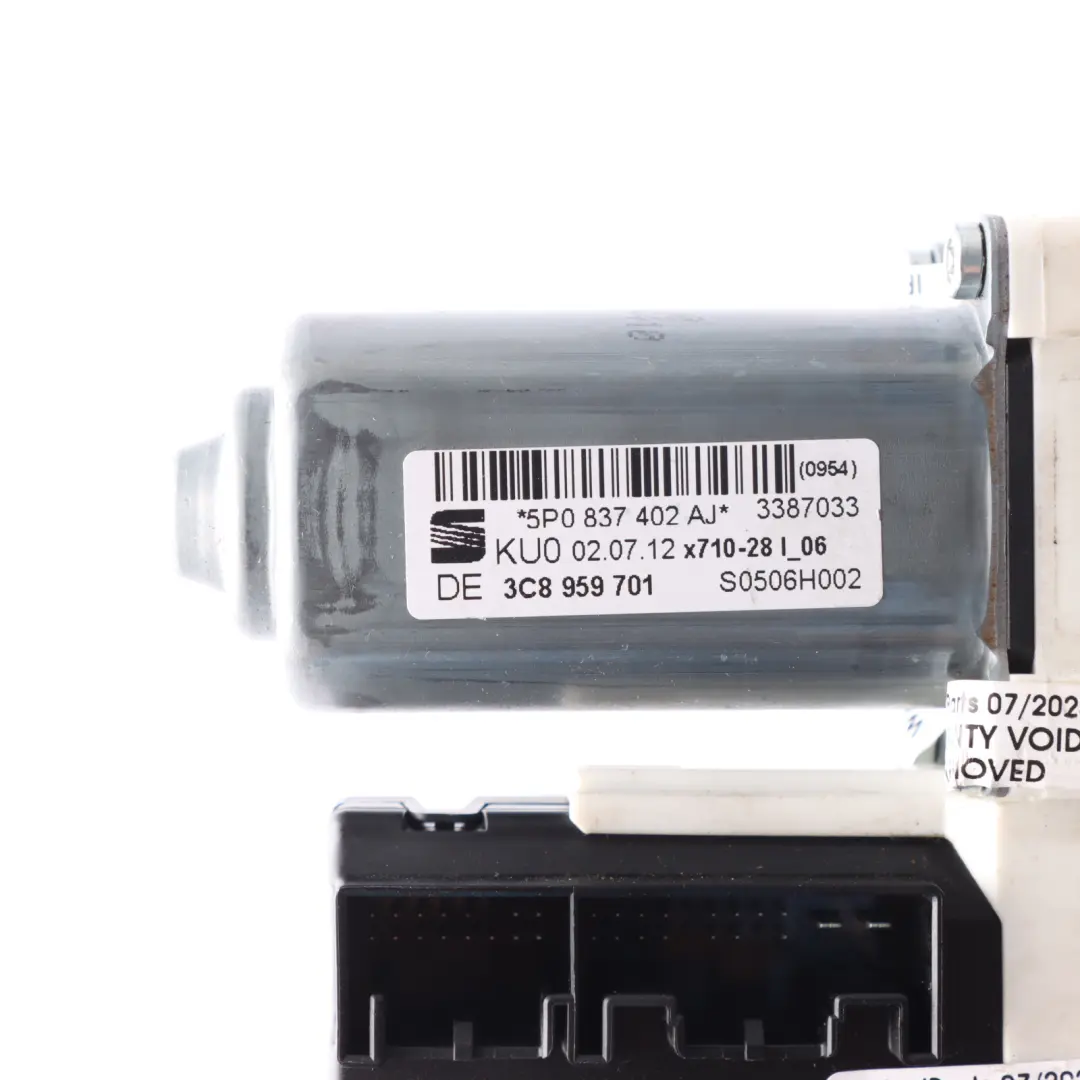 Window Lifter Door Regulator Front Right O/S 3C8959701 to Seat Altea XL with Part number 5P0837402AJ Seat Altea XL Window Lifter Door Regulator Front Right O/S 3C8959701 - SKU RHD-5P0837402AJ - Part number 5P0837402AJ