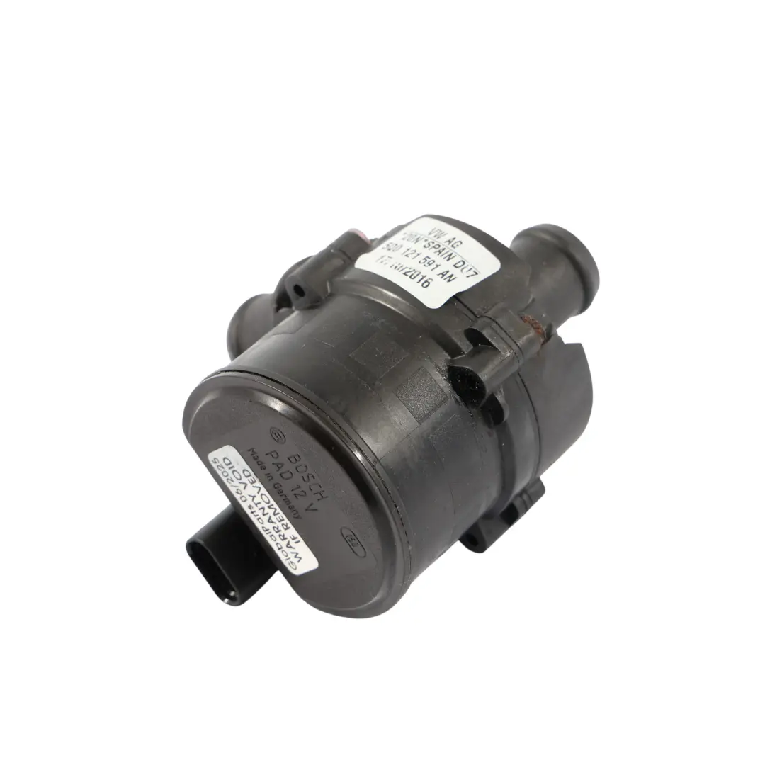 Auxiliary Water Pump Electric Coolant Unit Valve to Audi Q3 8U with Part number 5Q0121591AN Audi Q3 8U Auxiliary Water Pump Electric Coolant Unit Valve - SKU 5Q0121591AN - Part number 5Q0121591AN