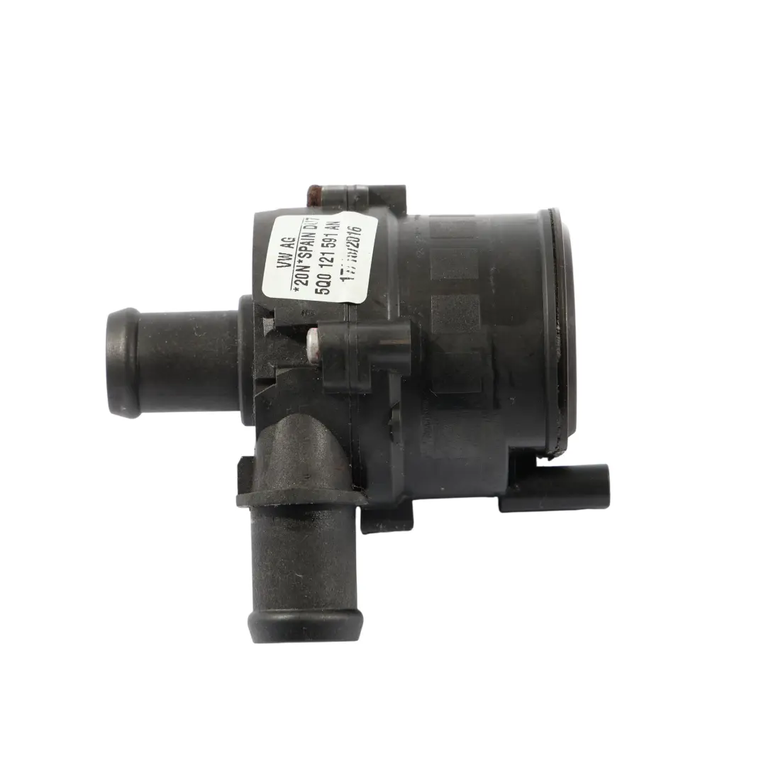 Auxiliary Water Pump Electric Coolant Unit Valve to Audi Q3 8U with Part number 5Q0121591AN Audi Q3 8U Auxiliary Water Pump Electric Coolant Unit Valve - SKU 5Q0121591AN - Part number 5Q0121591AN