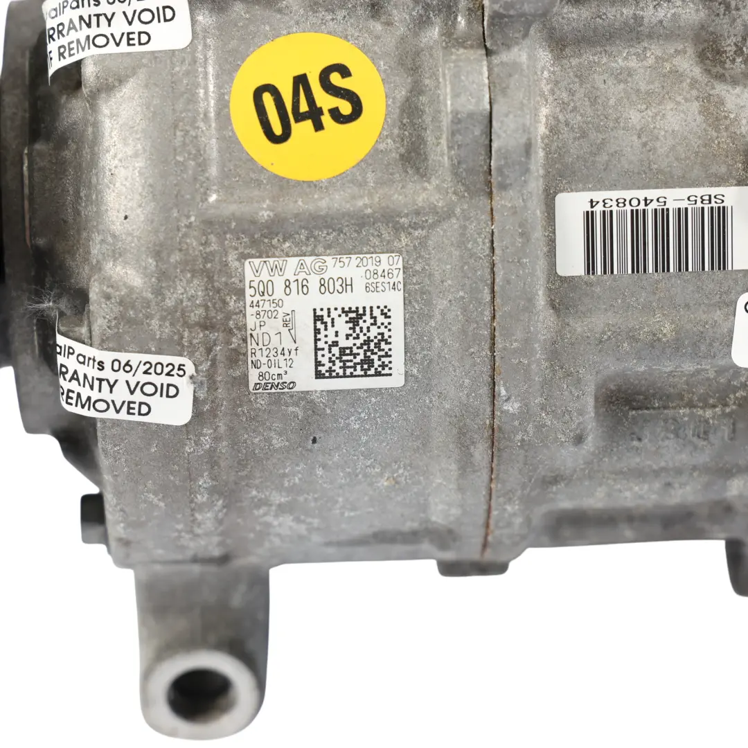 Condizionata A/C Compressore per Audi A3 8V VW Golf Mk7 VII Aria con numero di parte 5Q0816803H Audi A3 8V VW Golf Mk7 VII Aria Condizionata A/C Compressore - SKU 5Q0816803H - Numero di parte 5Q0816803H