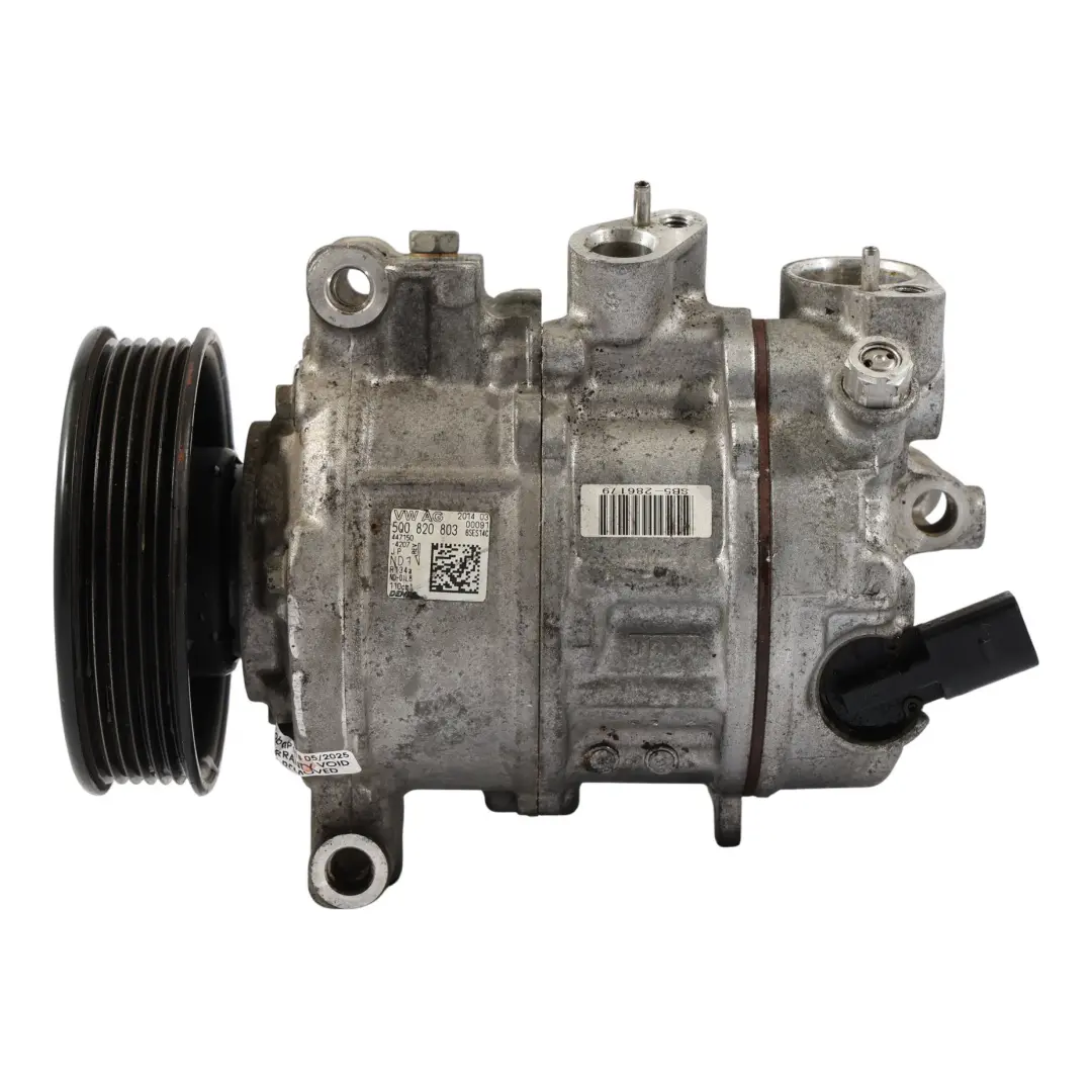 A/C Air Condition Pump Compressor DENSO to Audi A3 8V with Part number 5Q0820803 Audi A3 8V A/C Air Condition Pump Compressor DENSO - SKU 5Q0820803 - Part number 5Q0820803