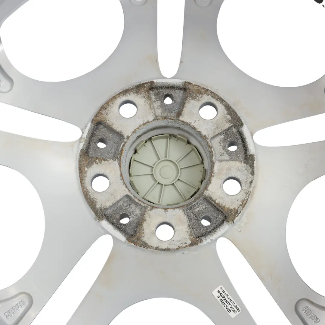 BMW Z4 E85 Wheel Rim Front Silver Alloy 18" Ellipsoid Styling 107 8J ET:47 - SKU 6758192-1 - Part number 6758192