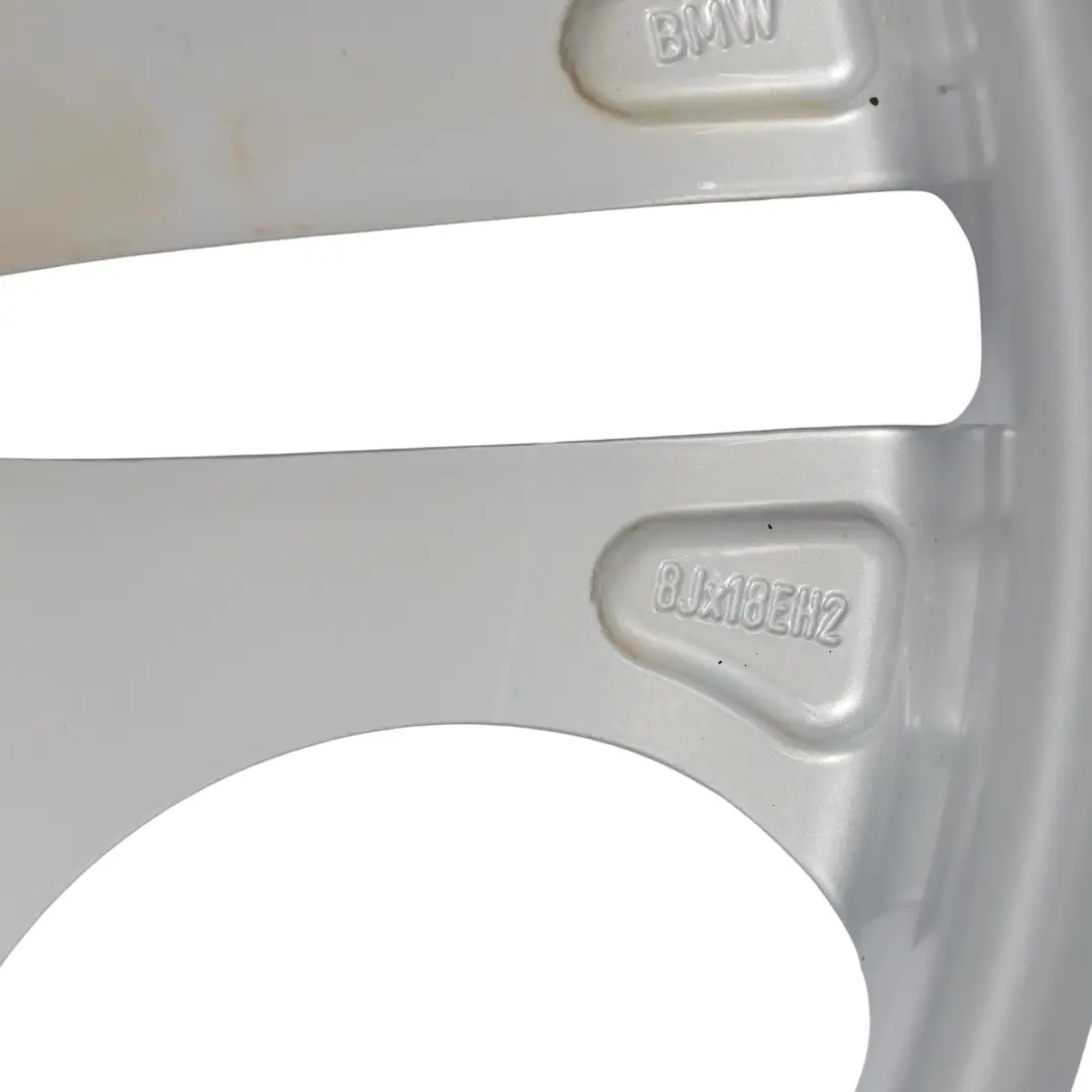 BMW Z4 E85 Wheel Rim Front Silver Alloy 18" Ellipsoid Styling 107 8J ET:47 - SKU 6758192-1 - Part number 6758192