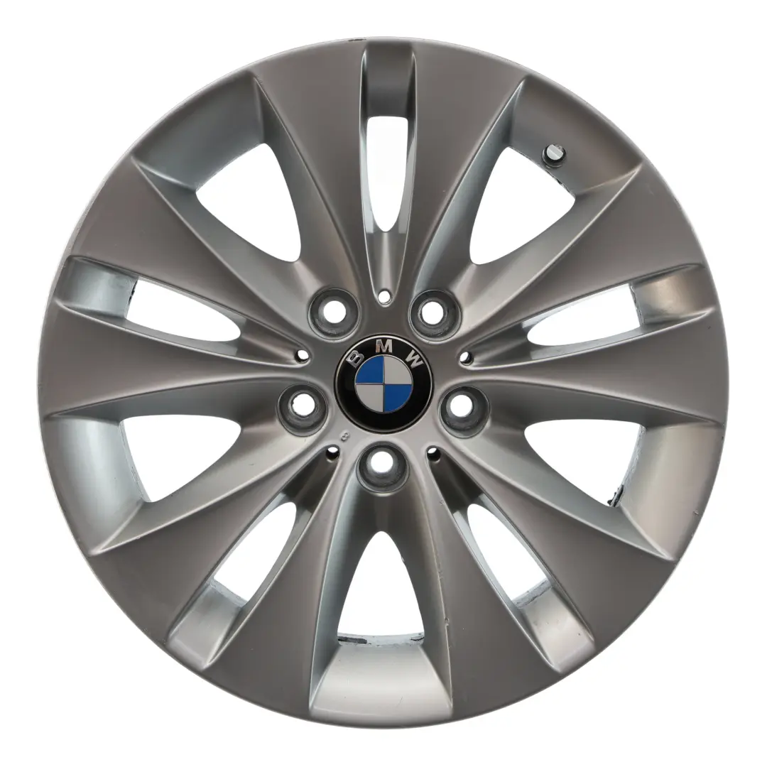 BMW E60 E61 Argento Cerchio AlluMini o Alufelge 17" Doppio Raggio 116 7,5J ET: - SKU 6758775-1 - Numero di parte 6758775