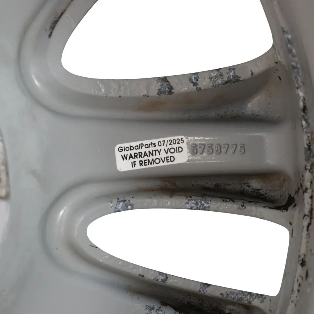 Alloy Wheel Rim 17" Double Spoke 116 7,5J ET:20 to BMW E60 E61 with Part number 6758775 BMW E60 E61 Alloy Wheel Rim 17" Double Spoke 116 7,5J ET:20 - SKU 6758775-3 - Part number 6758775