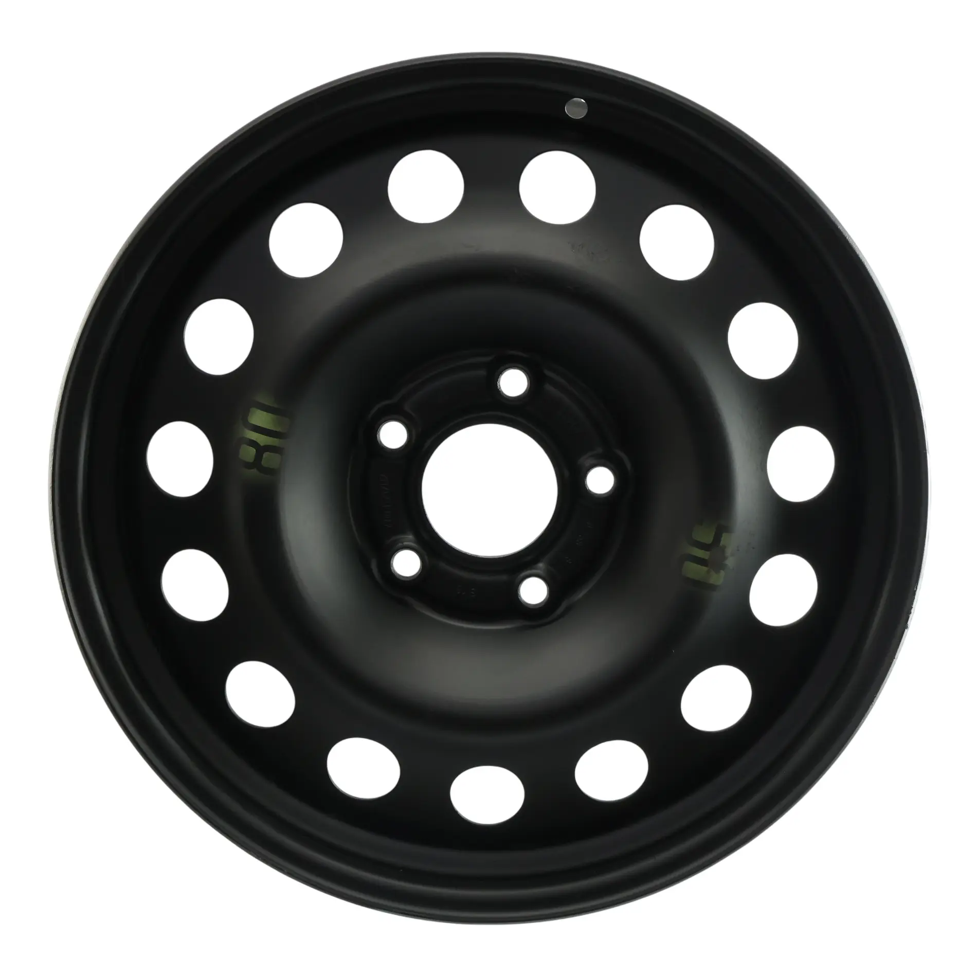 BMW E60 E61 X3 E83 Roue de secours compacte acier noir R17 4BX17 17