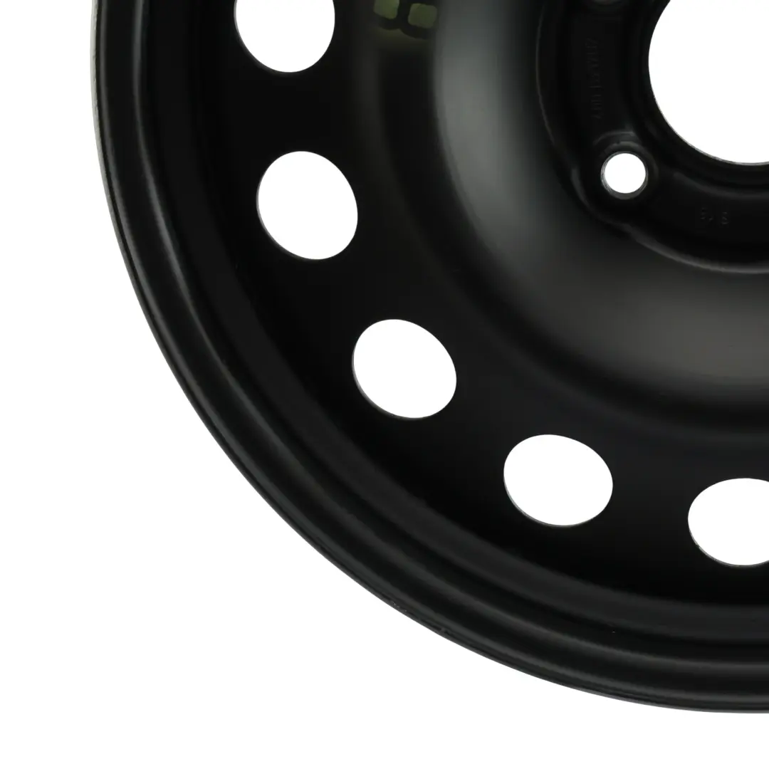 BMW E60 E61 X3 E83 Roue de secours compacte acier noir R17 4BX17 17 - SKU 6758778-3 - Numéro de pièce 6758778