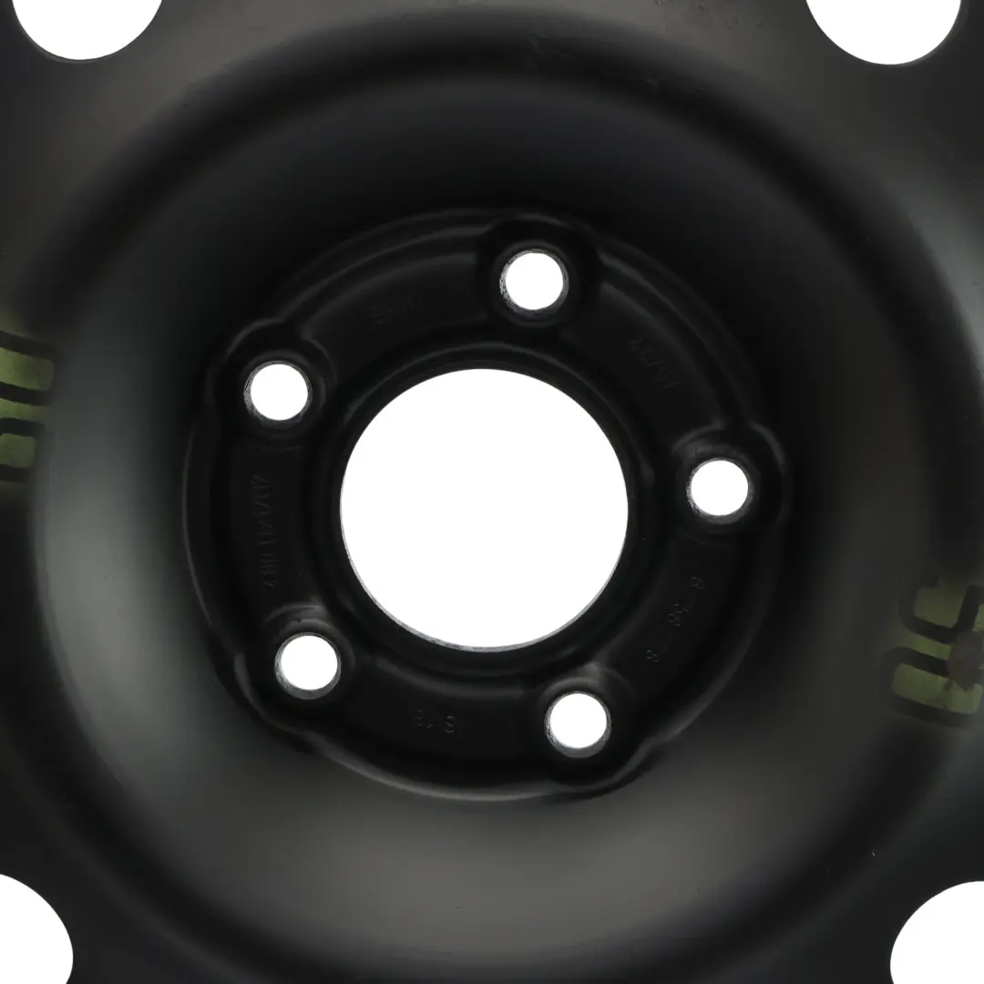 BMW E60 E61 X3 E83 Roue de secours compacte acier noir R17 4BX17 17 - SKU 6758778-3 - Numéro de pièce 6758778