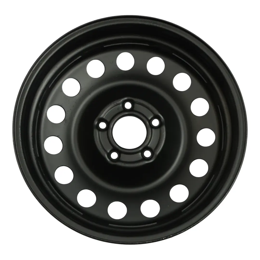 Notrad Stahl Felge Schwarz 17" R17 4BX17 ET:18 für BMW E60 E61 X3 E83 mit Teilenummer 6758778 BMW E60 E61 X3 E83 Notrad Stahl Felge Schwarz 17" R17 4BX17 ET:18 - SKU 6758778-3 - Teilenummer 6758778