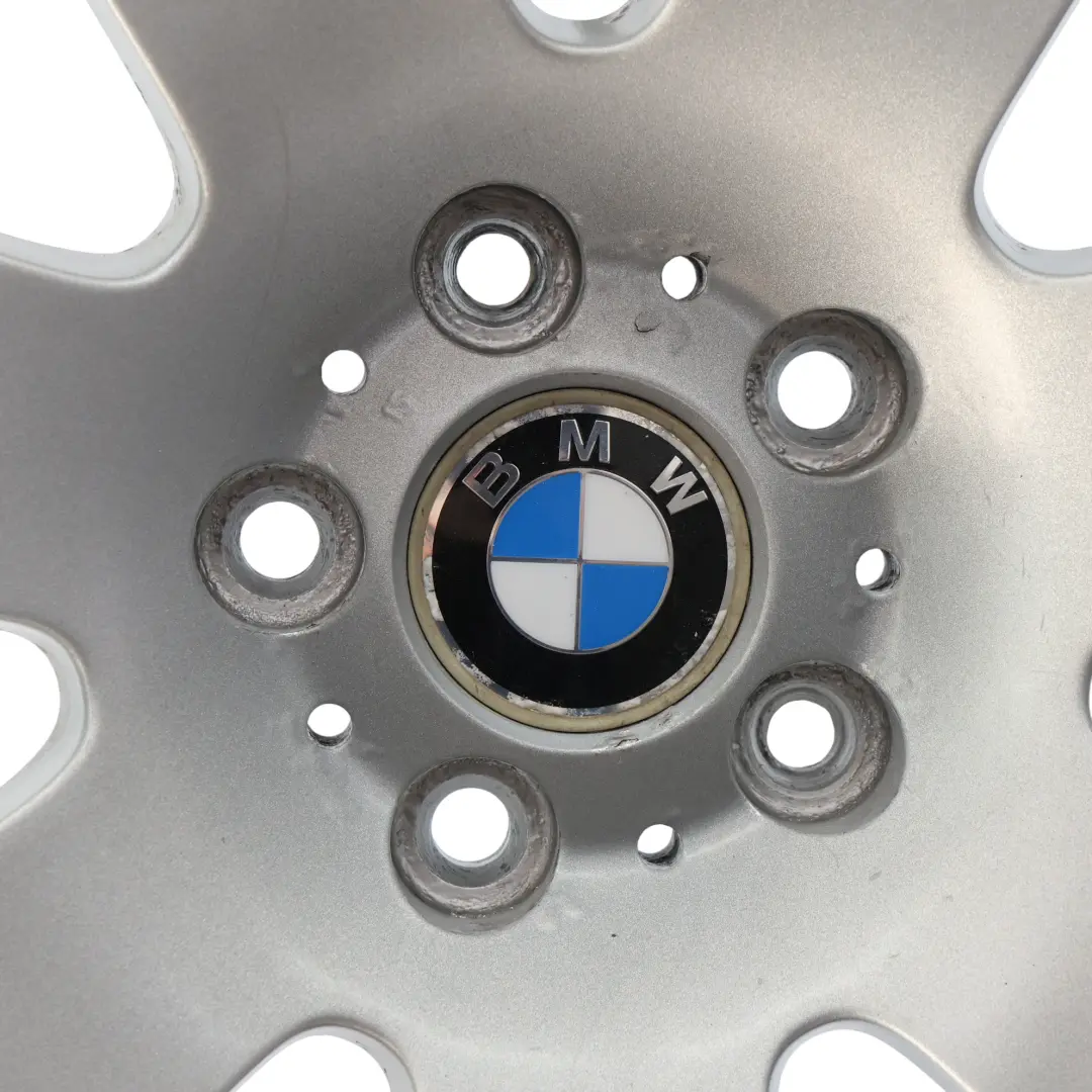 Alloy Wheel Rim 18" Star Spoke 123 8J ET:20 to BMW E60 E61 with Part number 6760616 BMW E60 E61 Alloy Wheel Rim 18" Star Spoke 123 8J ET:20 - SKU 6760616-1 - Part number 6760616