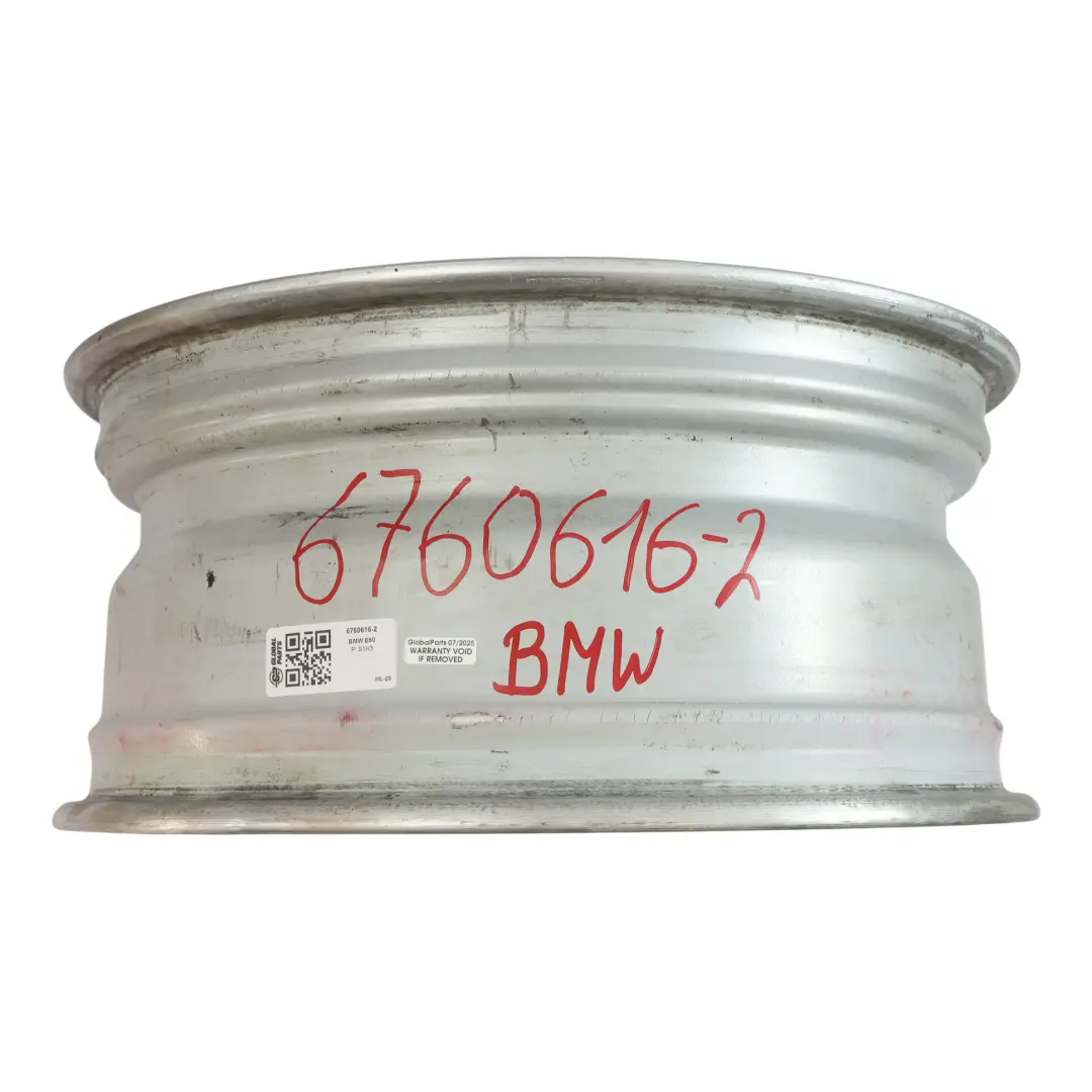 Alloy Wheel Rim 18" Star Spoke 123 8J ET:20 to BMW E60 E61 Silver with Part number 6760616 BMW E60 E61 Silver Alloy Wheel Rim 18" Star Spoke 123 8J ET:20 - SKU 6760616-2 - Part number 6760616
