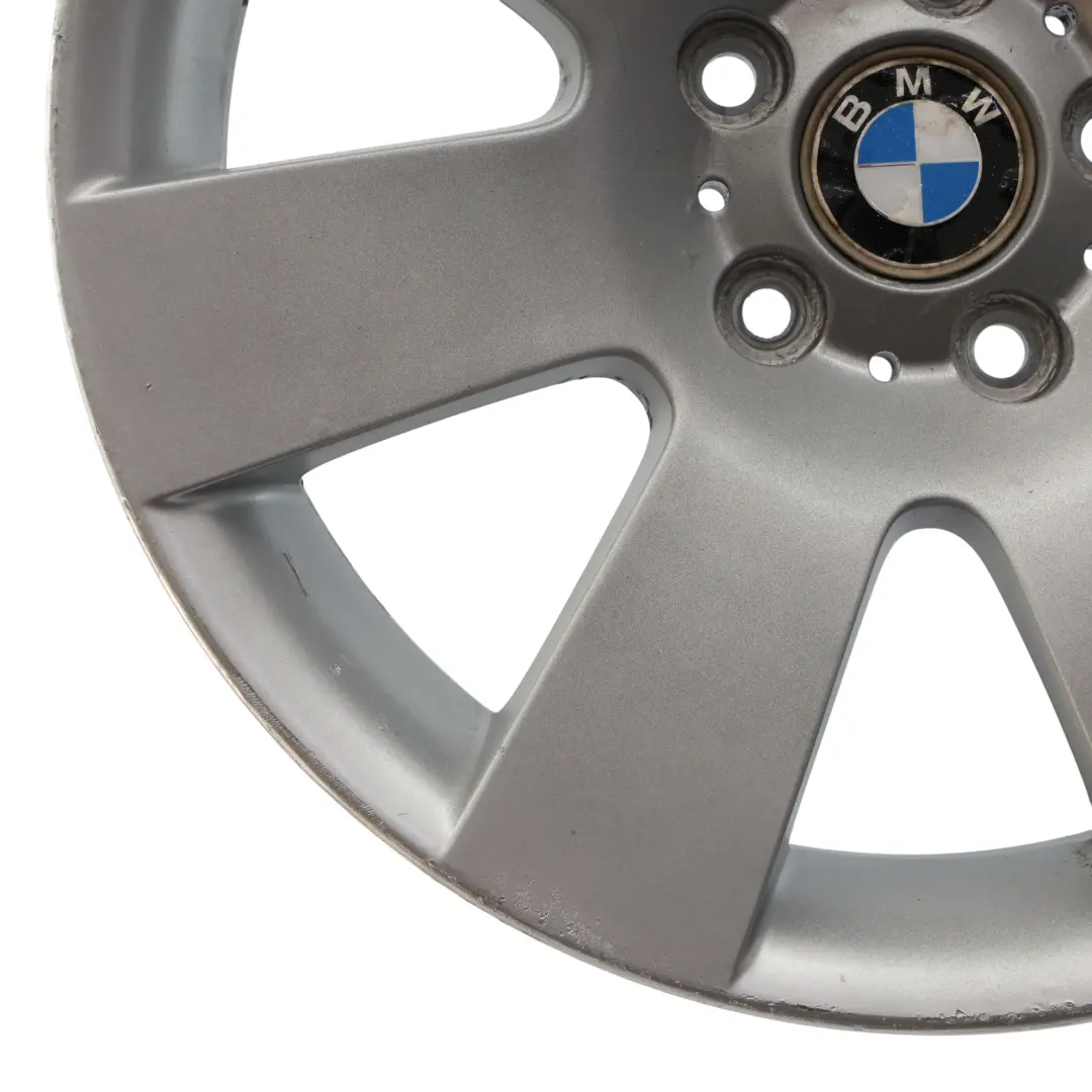 Llanta Aleación Plateada BMW E60 E61 18" Radios Estrella 123 8J ET:20 para con número de pieza 6760616 Llanta Aleación Plateada BMW E60 E61 18" Radios Estrella 123 8J ET:20 - SKU 6760616-2 - Número de pieza 6760616