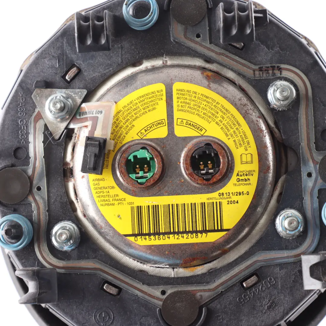 Steering Wheel Driver's Side Air Module M-Sport to BMW E60 E61 E63 with Part number 6761382 BMW E60 E61 E63 Steering Wheel Driver's Side Air Module M-Sport - SKU 6761382-2 - Part number 6761382