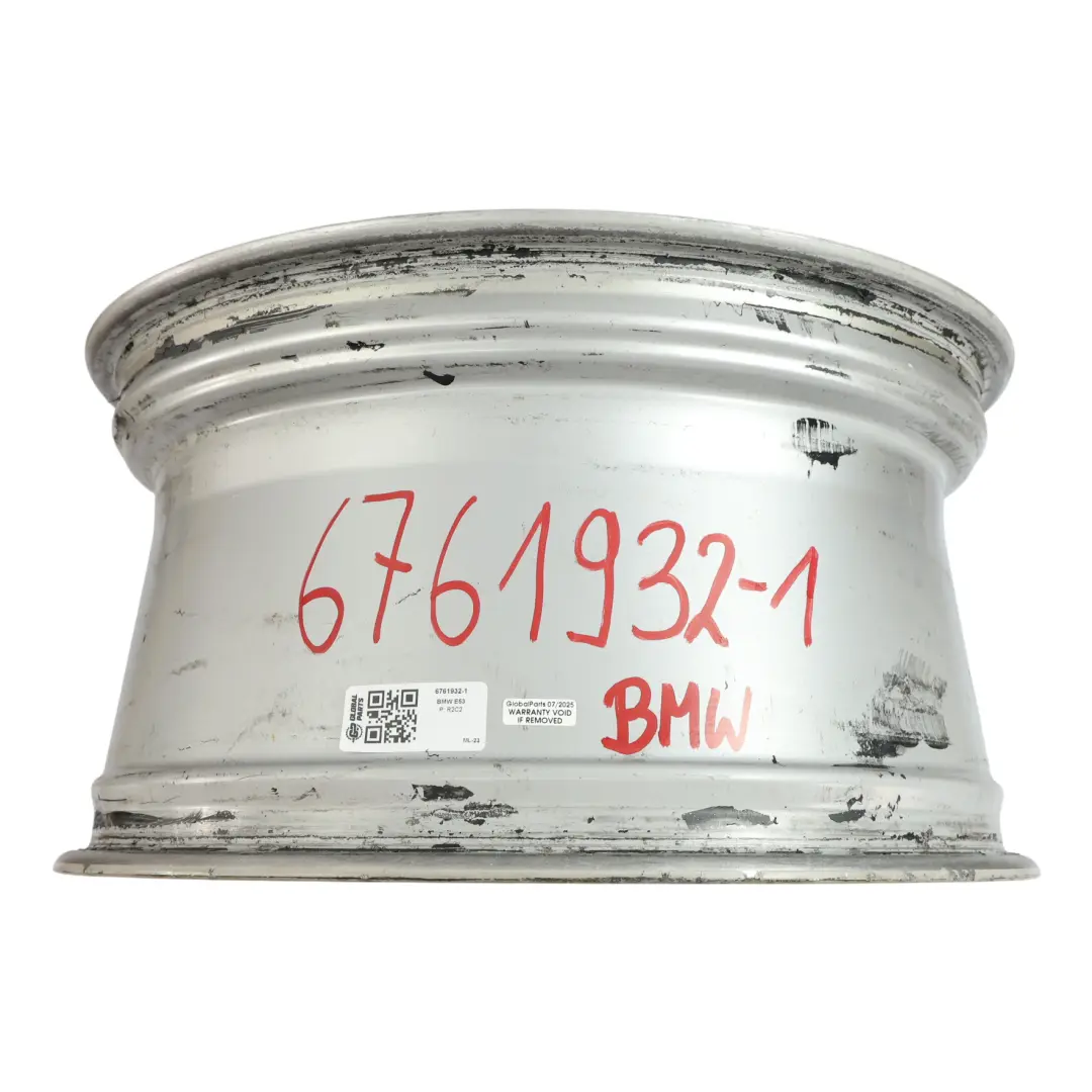 BMW X5 E53 Rear Wheel Alloy Rim Silver 19" 10J ET:45 Star Spoke 132 - SKU 6761932-1 - Part number 6761932