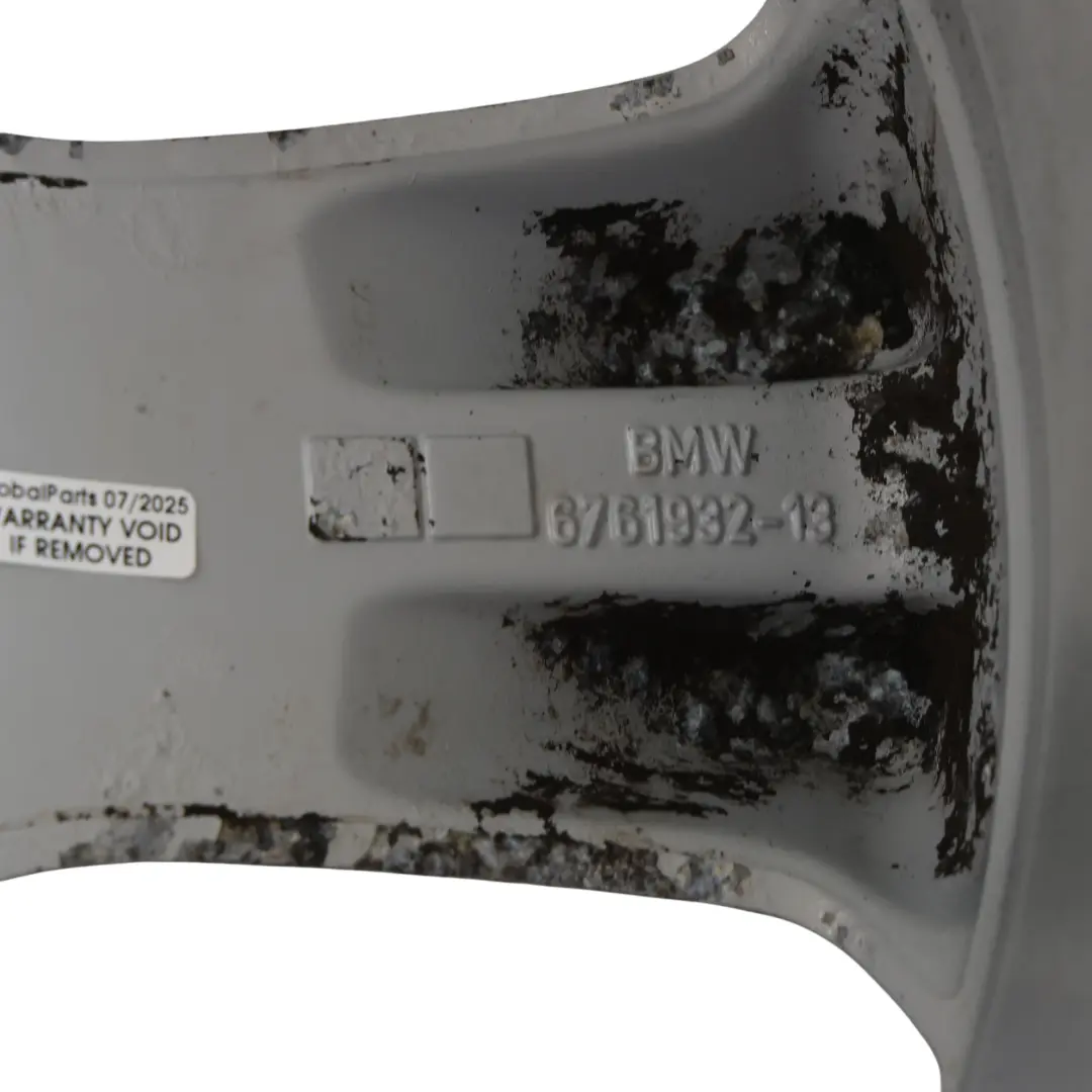 BMW X5 E53 Silberne Hinter Rad Felge 19" 10J ET:45 Styling 132 - SKU 6761932-1 - Teilenummer 6761932