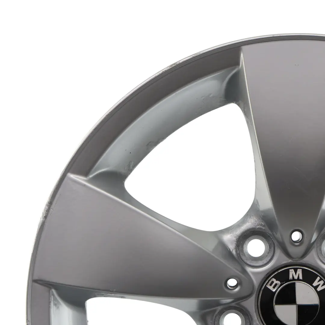 Rim Alloy Silver 17" Spider Spoke 138 ET:20 7,5J to BMW E60 E61 Wheel with Part number 6762001 BMW E60 E61 Wheel Rim Alloy Silver 17" Spider Spoke 138 ET:20 7,5J - SKU 6762001-1 - Part number 6762001