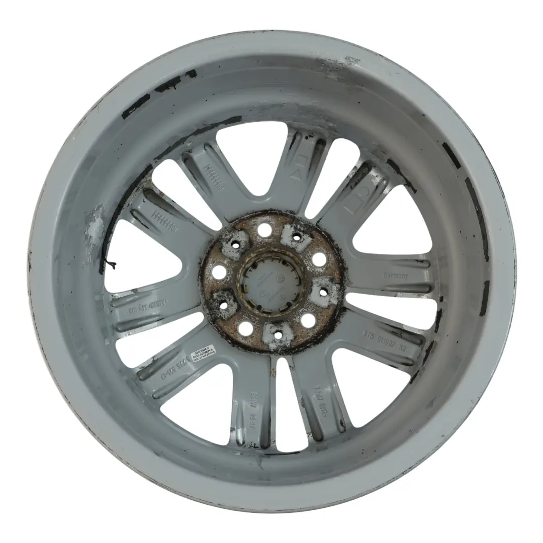BMW E81 E87 Jante Alliage Argent 17" À Rayons En V 141 ET:47 7J 6762888 - SKU 6762888-1 - Numéro de pièce 6775621
