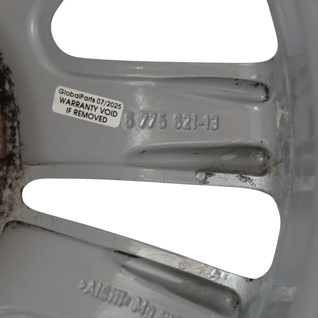 Alloy Rim 17" V-Spoke 141 ET:47 7J 6762888 to BMW E81 E87 Silver Wheel with Part number 6775621 BMW E81 E87 Silver Wheel Alloy Rim 17" V-Spoke 141 ET:47 7J 6762888 - SKU 6762888-1 - Part number 6775621