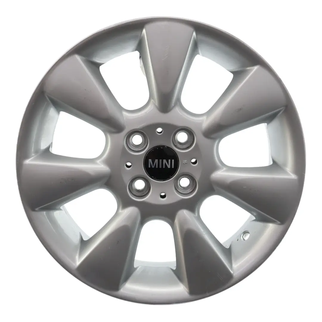 Mini Cooper R50 R52 R53 Silver Wheel Alloy Rim 16" 6,5J ET:48 7-Spoke 92 - SKU 6763297-2 - Part number 6763297