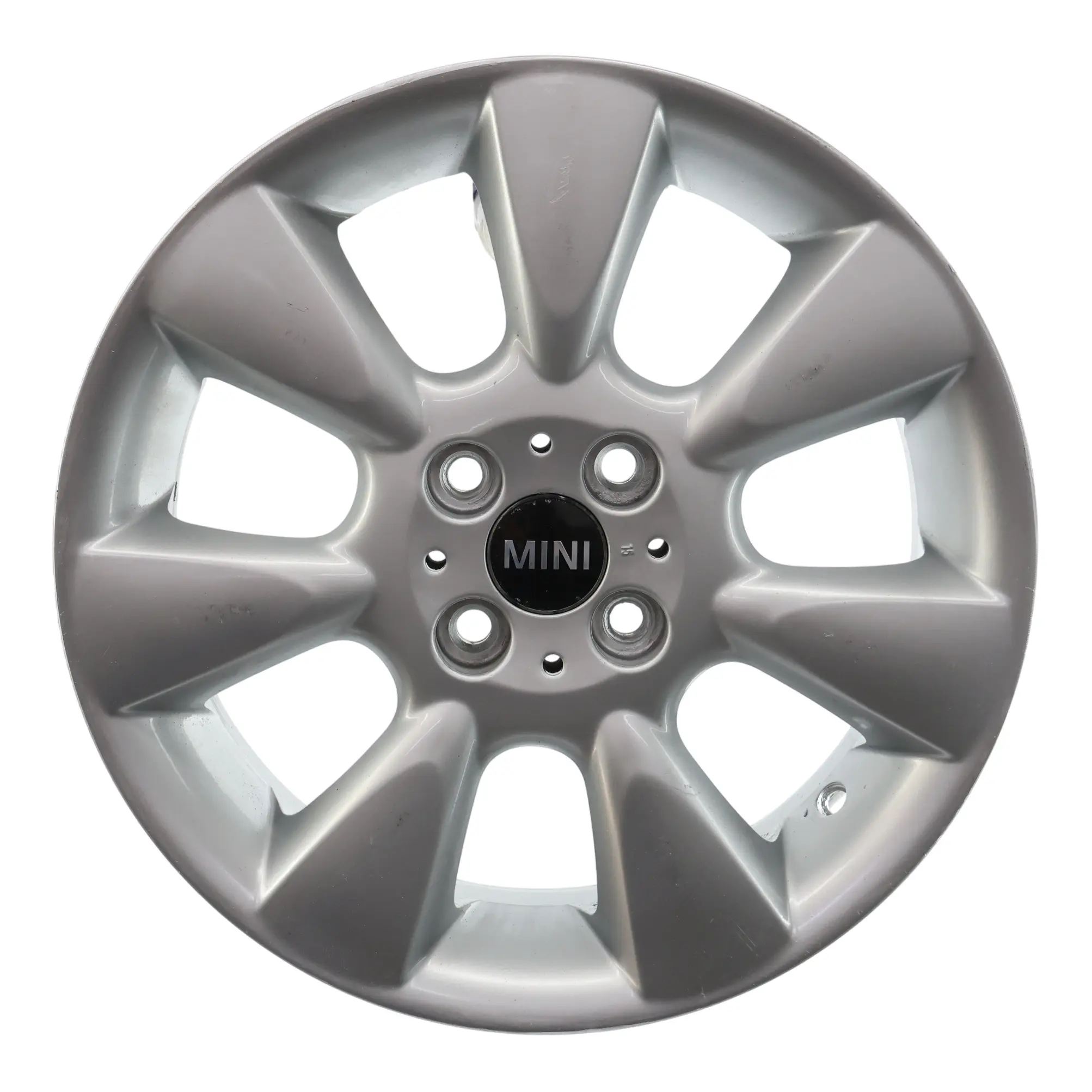 Mini Cooper R50 Silber Alufelge Felge 16" 6,5J ET:48 Rad 7 Fin Spoke 92 6763297
