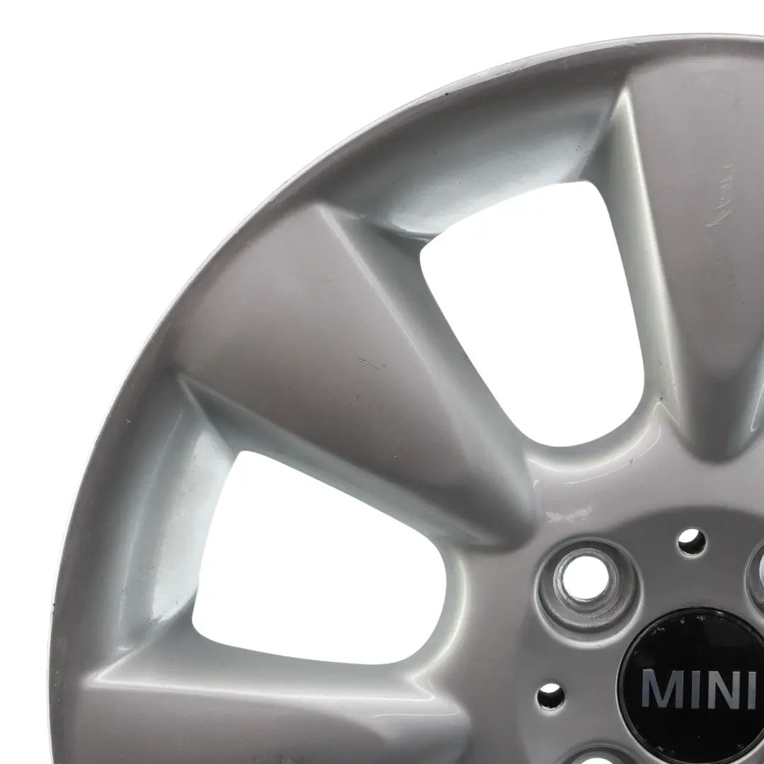 Mini Cooper R50 R52 R53 Silver Wheel Alloy Rim 16" 6,5J ET:48 7-Spoke 92 - SKU 6763297-2 - Part number 6763297