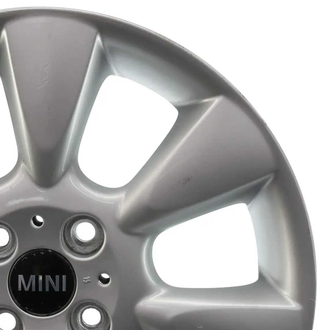 Mini Cooper R50 R52 R53 Silver Wheel Alloy Rim 16" 6,5J ET:48 7-Spoke 92 - SKU 6763297-2 - Part number 6763297