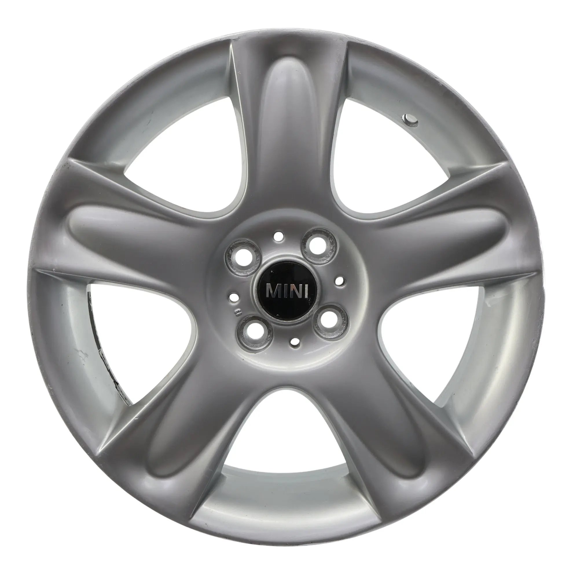 Mini Cooper One R50 R52 R53 Silber Alu Felge 17" 7J ET:48 5 Star Bullet 91