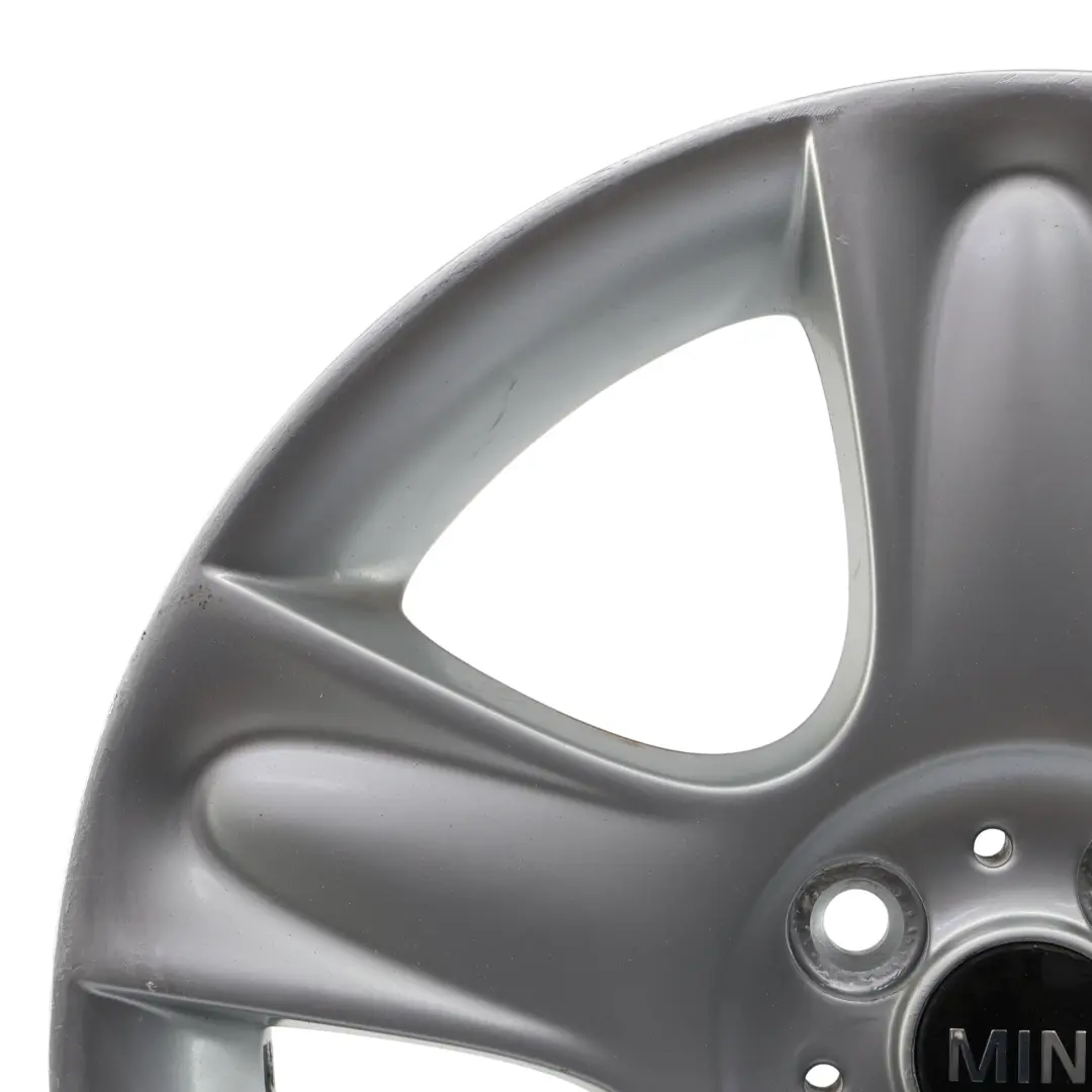 Mini Cooper One R50 R52 R53 Silver Wheel Alloy Rim 17" 7J ET:48 5-Star 91 - SKU 6763299-1 - Part number 6763299