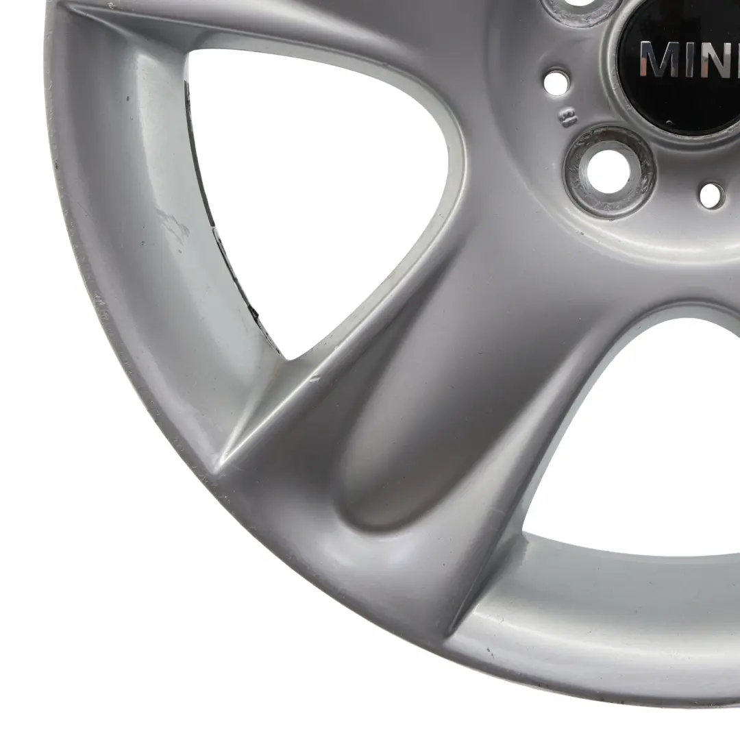 Mini Cooper One R50 R52 R53 Silver Wheel Alloy Rim 17" 7J ET:48 5-Star 91 - SKU 6763299-1 - Part number 6763299