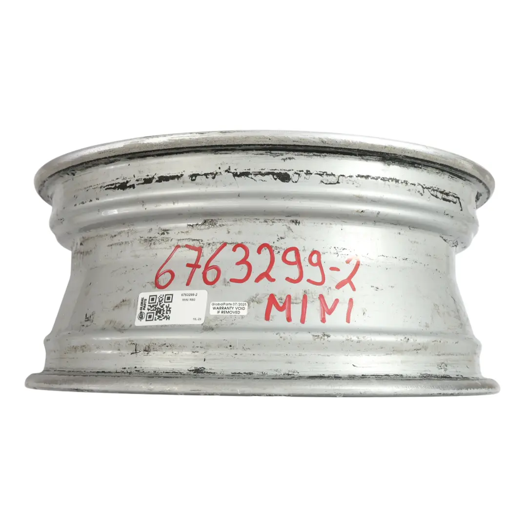 Mini Cooper One R50 R52 R53 Silver Wheel Alloy Rim 17" 7J ET:48 5-Star 91 - SKU 6763299-2 - Part number 6763299