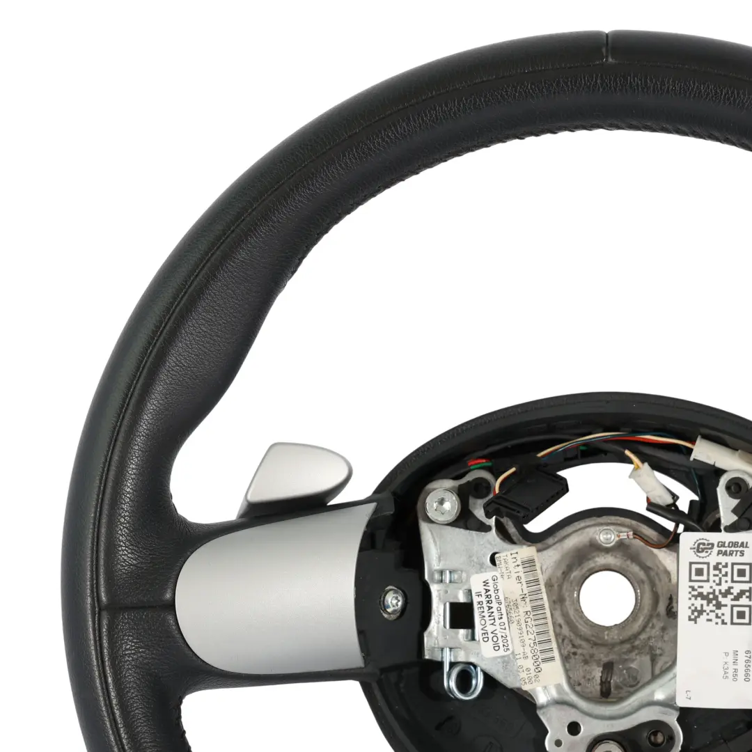 Mini Cooper R50 R52 R53 Sports Leather 3 Spoke Steering Wheel Steptronic - SKU 6765660 - Part number 6765660