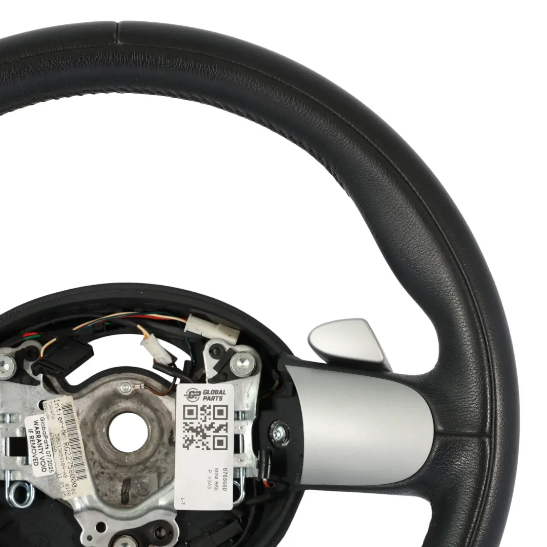 Mini Cooper R50 R52 R53 Sports Leather 3 Spoke Steering Wheel Steptronic - SKU 6765660 - Part number 6765660