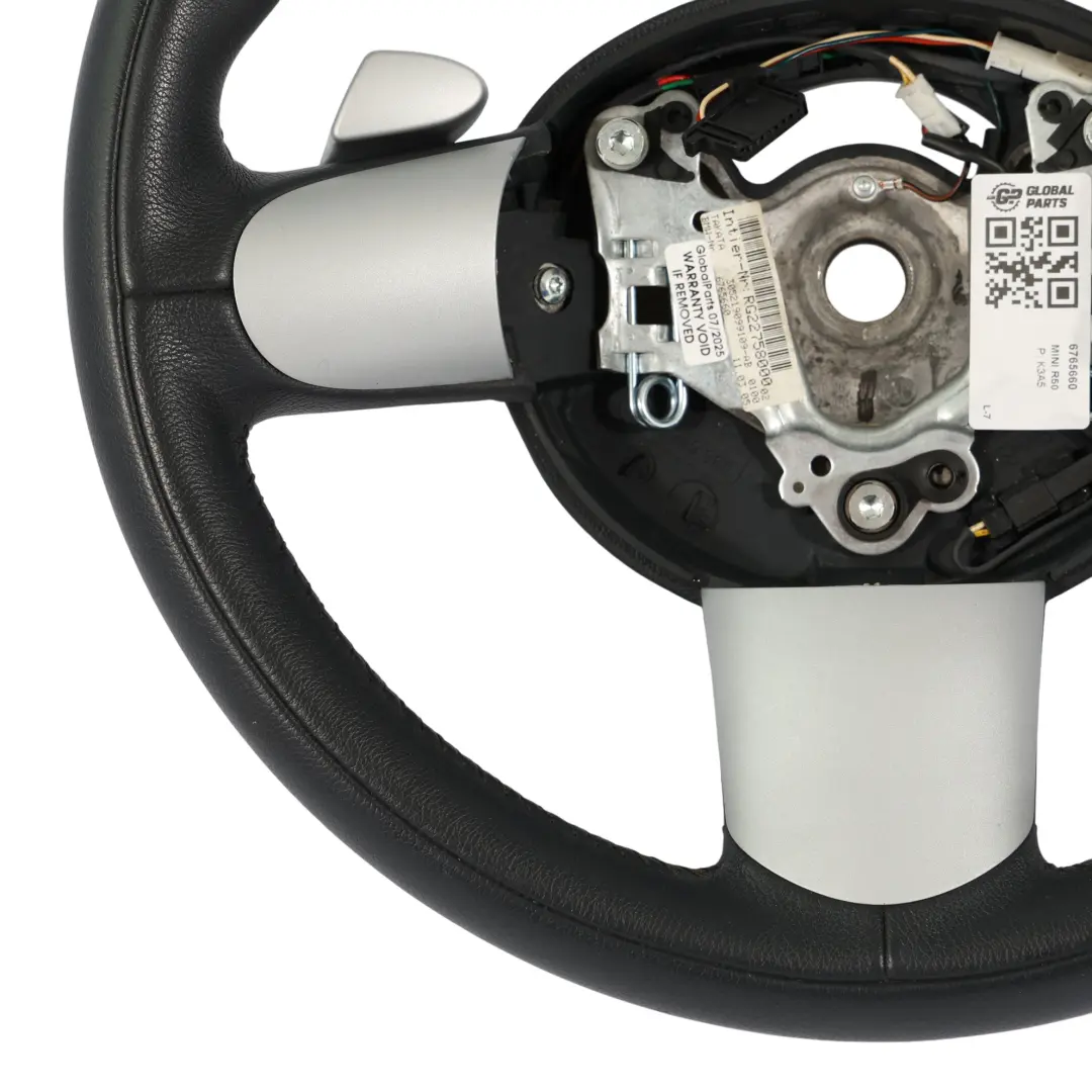 Mini Cooper R50 R52 R53 Sports Leather 3 Spoke Steering Wheel Steptronic - SKU 6765660 - Part number 6765660