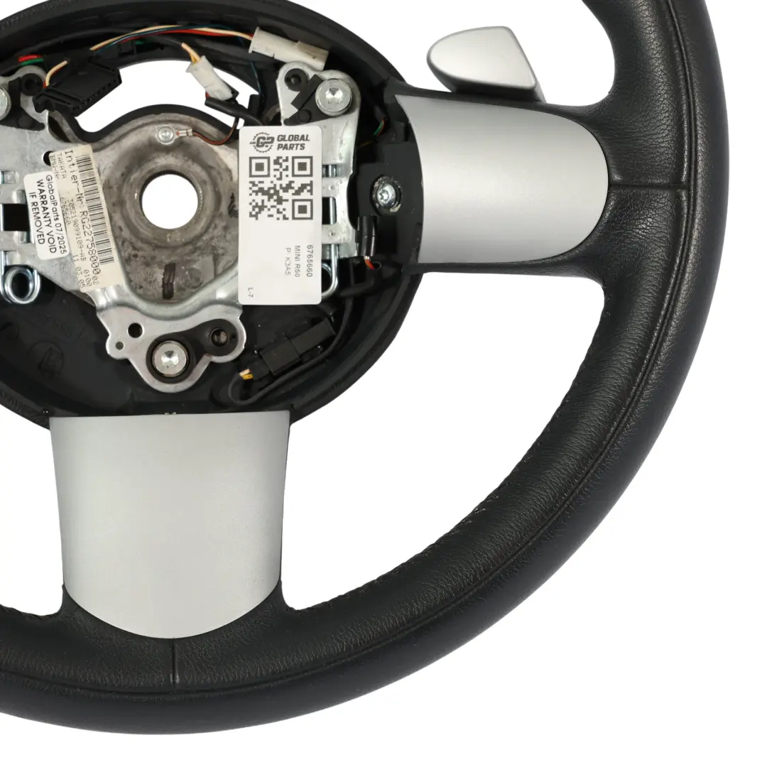Mini Cooper R50 R52 R53 Sports Leather 3 Spoke Steering Wheel Steptronic - SKU 6765660 - Part number 6765660