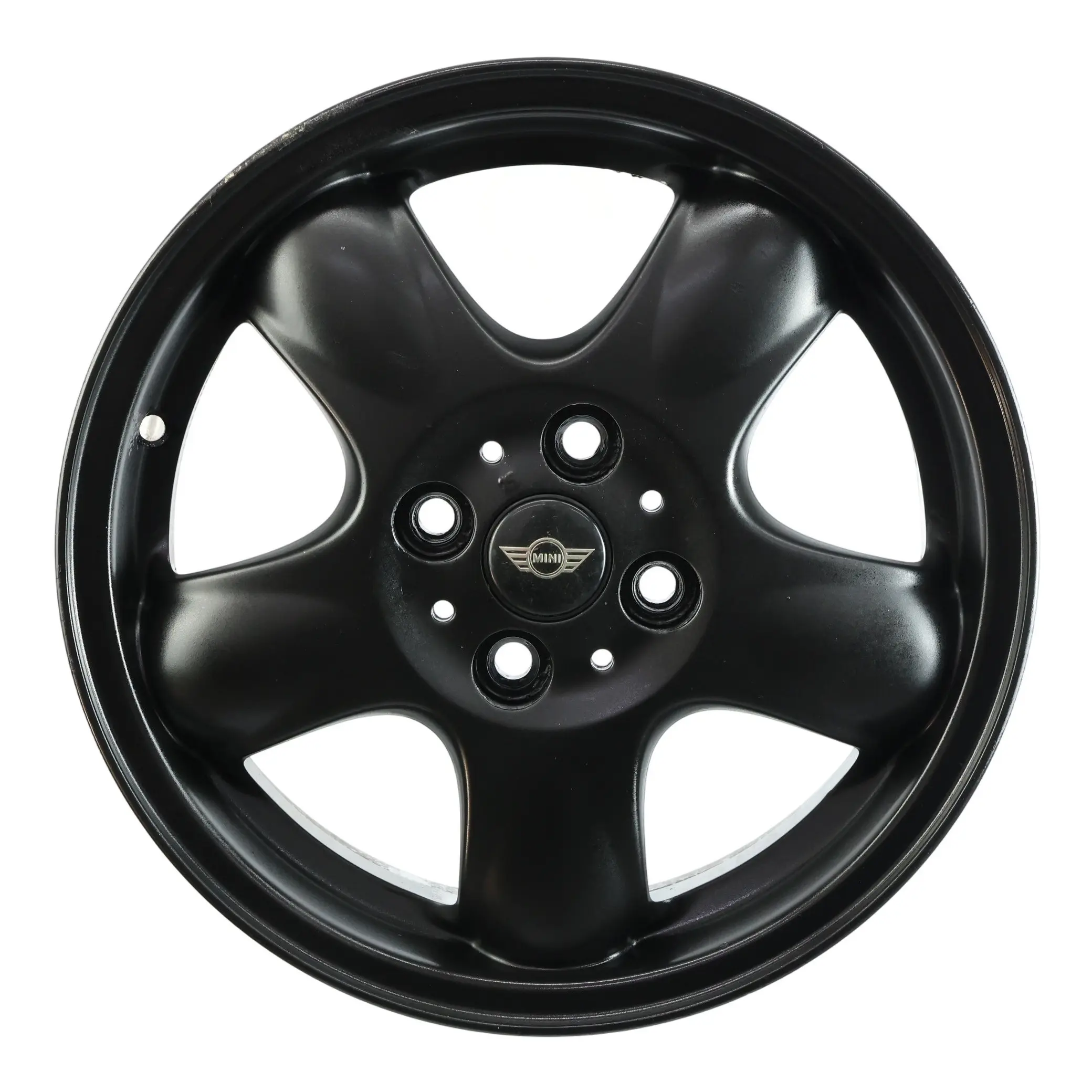 Mini Cooper One R50 R55 R56 Black Wheel Alloy Rim 15" 5-Start Spooler 100