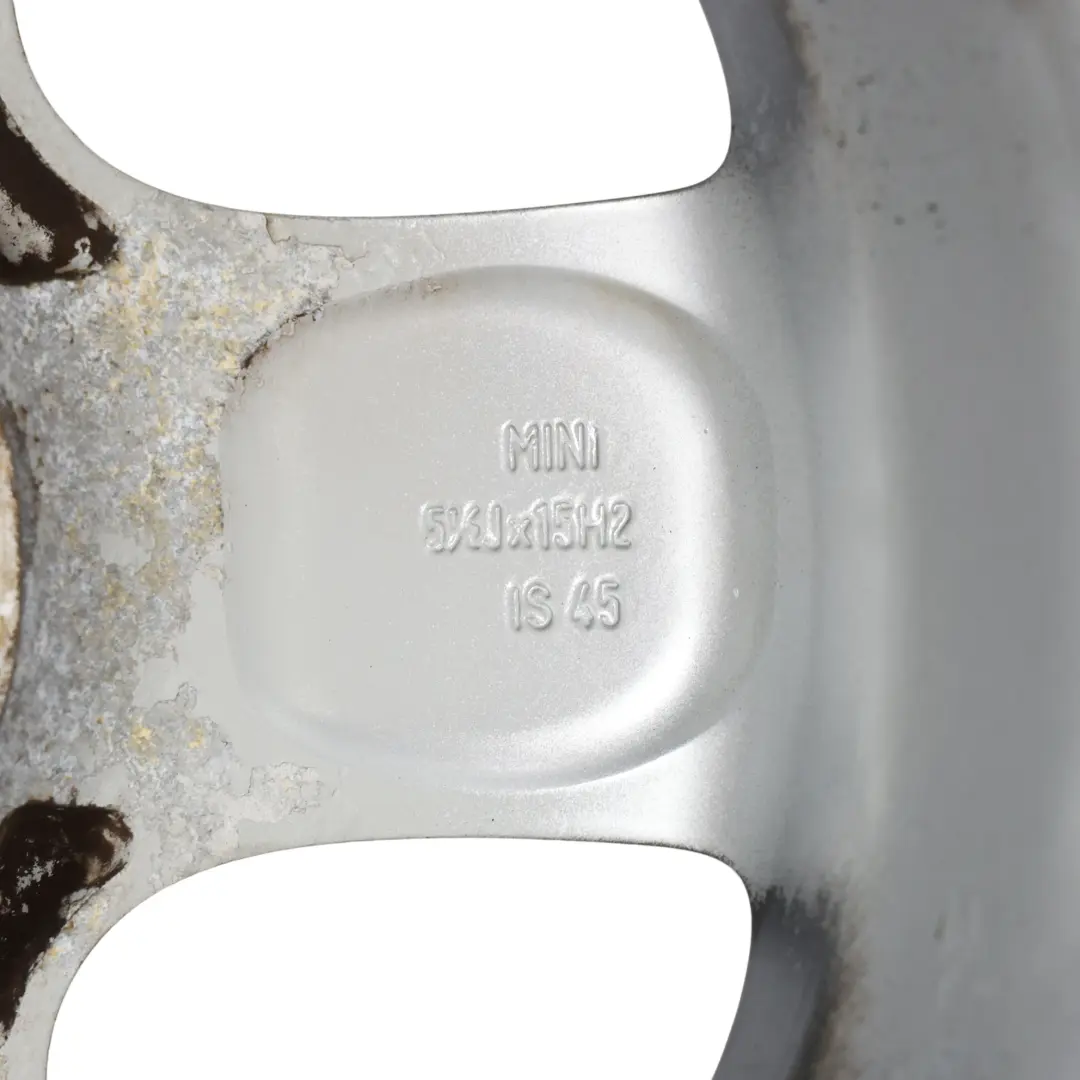 Czarna Felga Aluminiowa 15" 5.5J ET:35 do Mini Cooper One R50 R55 R56 o numerze 6768498 Mini Cooper One R50 R55 R56 Czarna Felga Aluminiowa 15" 5.5J ET:35 - SKU 6768498-10 - Numer Części 6768498