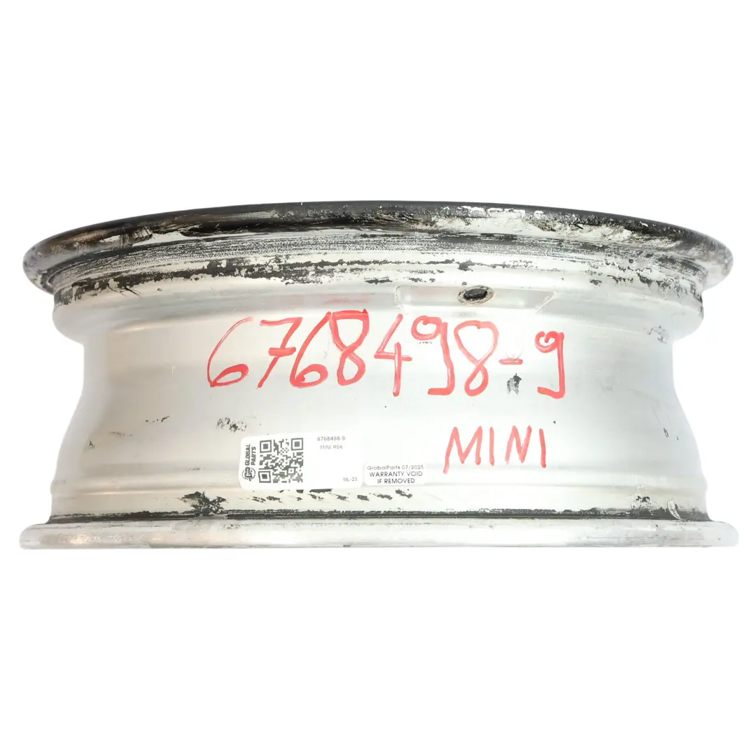 Felgen Alufelge Schwarz 15" 5 Star Spooler 100 für Mini Cooper R50 R56 mit Teilenummer 6768498 Mini Cooper R50 R56 Felgen Alufelge Schwarz 15" 5 Star Spooler 100 - SKU 6768498-9 - Teilenummer 6768498