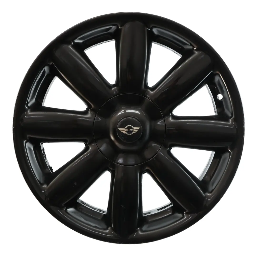 Mini Cooper R50 R55 R56 R57 Black Wheel Alloy Rim 17" 7J ET:48 Crown Spoke 104 - SKU 6769411-10 - Part number 6769411